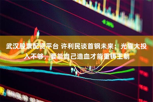 武汉股票配资平台 许利民谈首钢未来：光靠大投入不够，要能自己造血才能重铸王朝